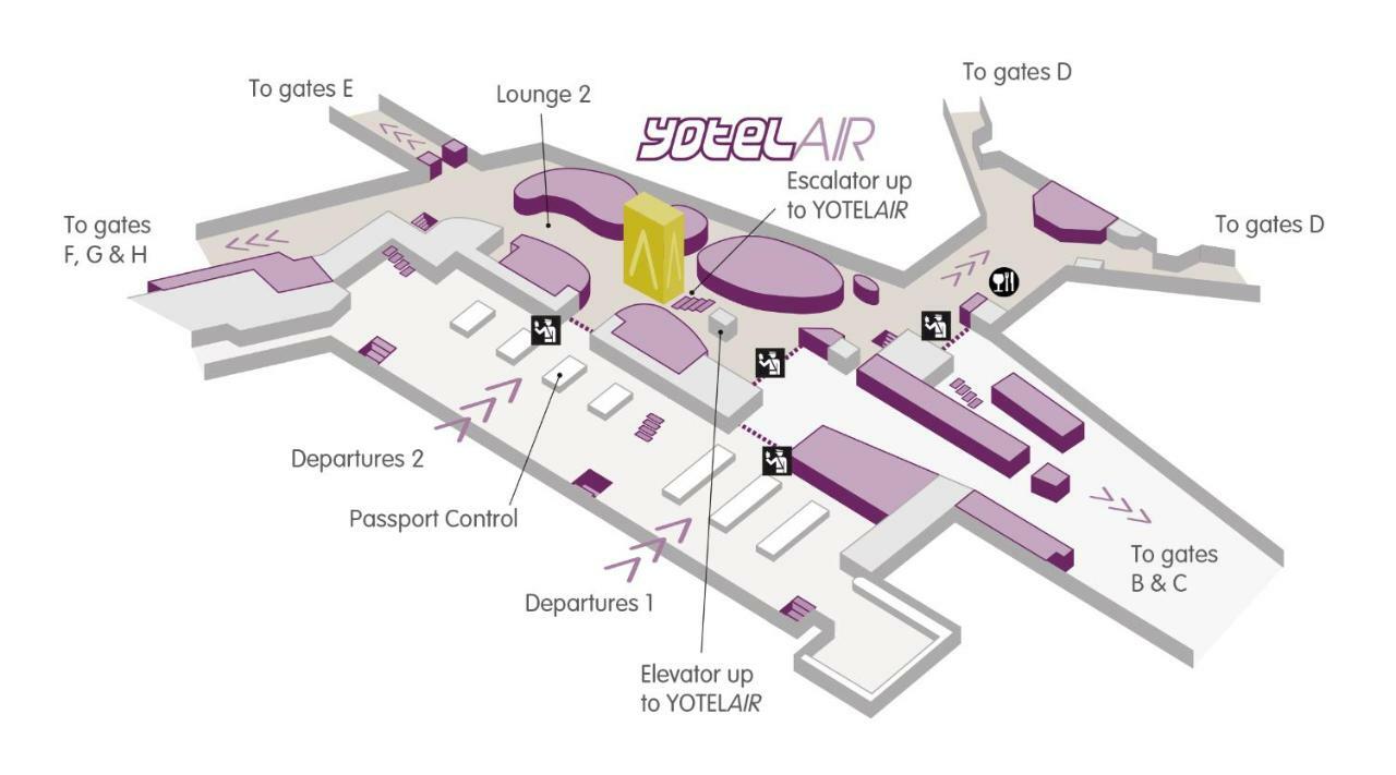 Yotelair Amsterdam Schiphol Transit Hotel Amsterdam Airport Schiphol Extérieur photo